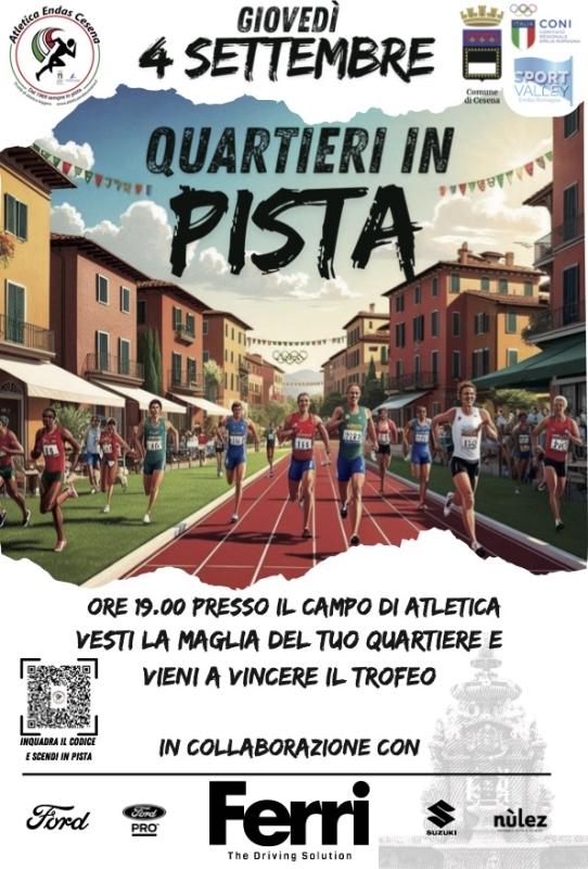 Quartieri in pista 2025